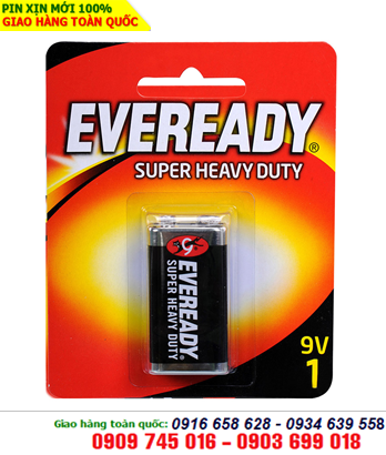 Eveready 1222-BP1; Pin 9v Eveready 1222-BP1 Heavy Duty chính hãng _Vỉ 1viên